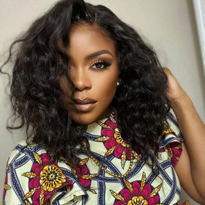 10" Afro Short Curly Kinky Wigs Fluffy Wavy Full Wig-140%(EXTRA THICK AS IN VIDEO)