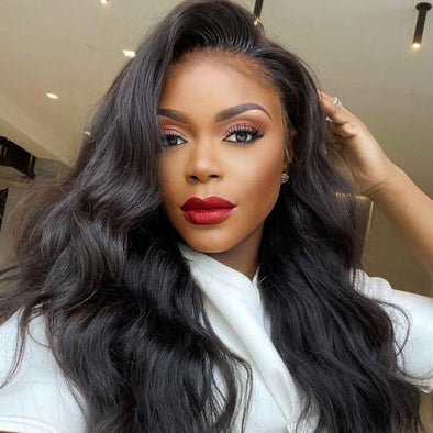 Black Wave Prepluck Glueless Fashion Wigs-140%