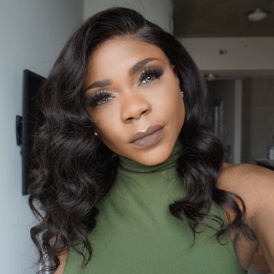 Black Bob Wave Prepluck Glueless Fashion Wigs
