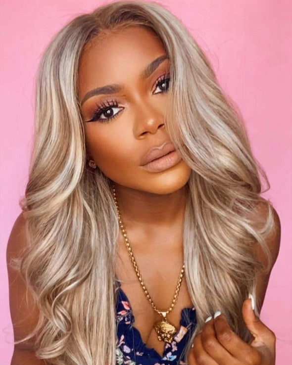 Gold Prepluck Glueless Fashion Wigs