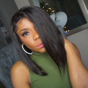 Black Bob Prepluck Glueless Fashion Wigs