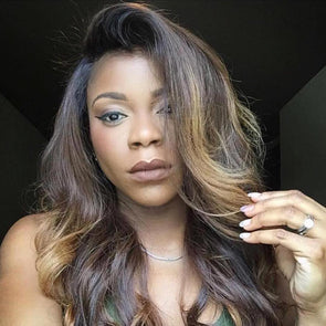Brown Wave Prepluck Glueless Fashion Virgin Hair Body Wave Wigs