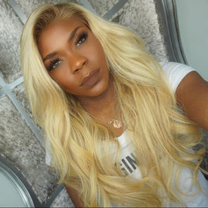 Gold Wave Prepluck Glueless Fashion Virgin Hair Body Wave Wigs