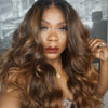 Brown Wave Prepluck Glueless Fashion Wigs