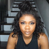 Glueless Prepluck Black Bob-140%(EXTRA THICK AS IN VIDEO)