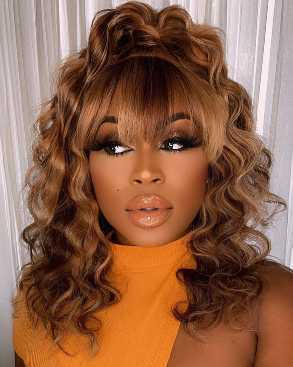 Glueless Hand Stitched High End Quality Wigs-140%(Extra Thick As In Video)-22