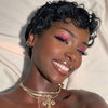 Short Curly Wig-140%(EXTRA THICK AS IN VIDEO)