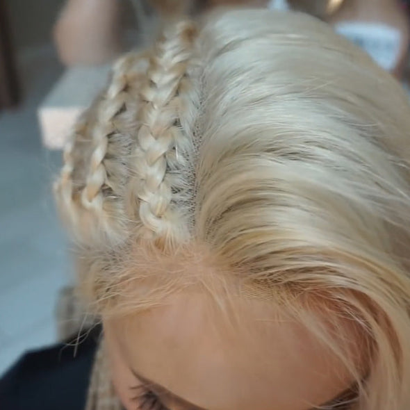 Hot Beauty Hair Super Braid Gold Long Wig-140%(EXTRA THICK AS IN VIDEO)